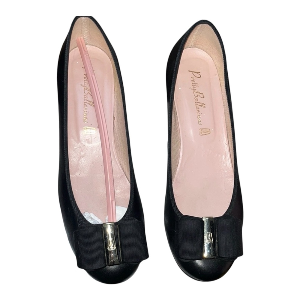 Pretty Ballerinas Classic Bow Block Heel